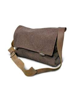 WALDKAUZ Loden-Jagdtasche braun