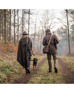 WALDKAUZ Loden-Jagdtasche braun