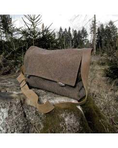 WALDKAUZ Loden-Jagdtasche braun