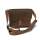 WALDKAUZ Filz-Tasche braun, querformatig,