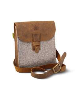 WALDKAUZ Filz-Jagdtasche &quot;Dr&uuml;ckerchen&quot; hochformatig