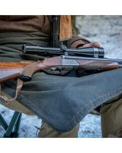 WALDKAUZ Ansitzssch&uuml;rze &quot;Trockenhocken&quot;, Waxed Cotton/Loden