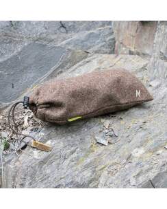 WALDKAUZ Proviantbeutel Loden, M, 15 x 34 cm