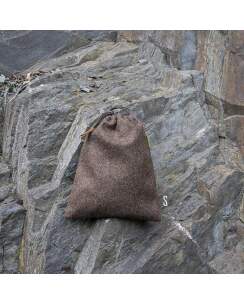 WALDKAUZ Proviantbeutel Loden, M, 15 x 34 cm