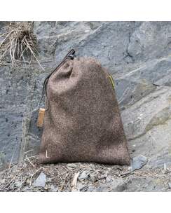 WALDKAUZ Proviantbeutel Loden, L, 22 x 27 cm