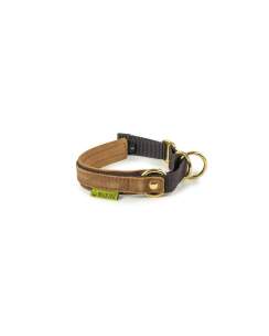 WALDKAUZ Zug-Stopp-Halsband Bremso Braun XL