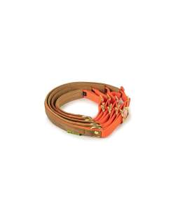 WALDKAUZ Zug-Stopp-Halsband Bremso Orange L