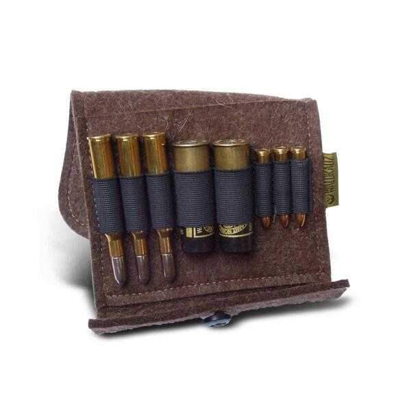 WALDKAUZ Filz-Patronenetui, Ausführung...