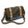 STEINKAUZ Waxcotton/Loden-Tasche „Landeck“, Petrol/Wax-Oliv