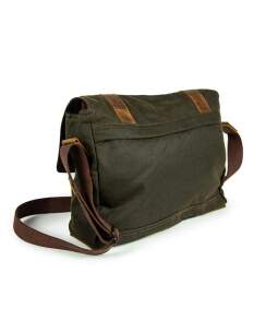 STEINKAUZ Waxcotton-Tasche &bdquo;Fischland&ldquo;, Wax-Oliv