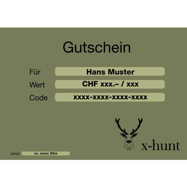X-HUNT Gutschein