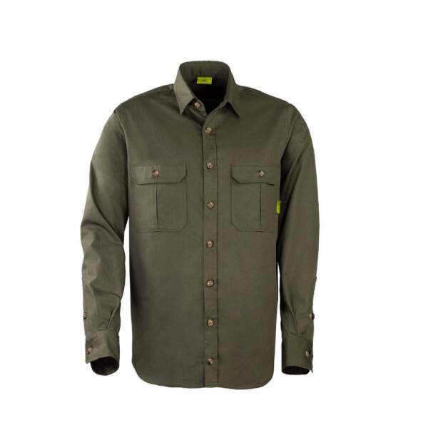 WALDKAUZ Outdoorhemd "Waldmeister" Oliv XL