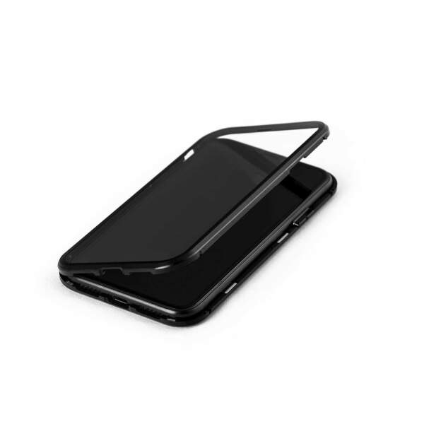 HUNTSYSTEMS magnetische Handyhülle 360° schwarz Huawei P30 Lite