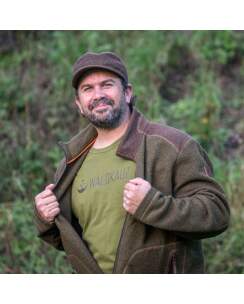 Herren T-Shirt &quot;WALDKAUZ Logo&quot;, Moosgr&uuml;n XL (54)