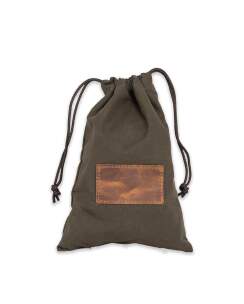 STEINKAUZ Waxcotton Beutel "Green Bag"