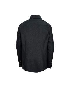 WALDKAUZ Merino-Lodenhemd "Grimbart", Anthrazit New-Fit