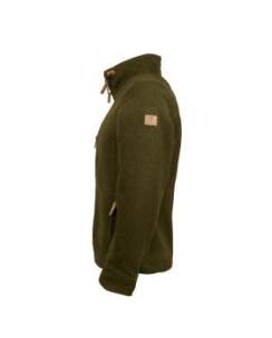 STEINKAUZ Weiche Lodenjacke "Kragenhuber" - Moosgr&uuml;n