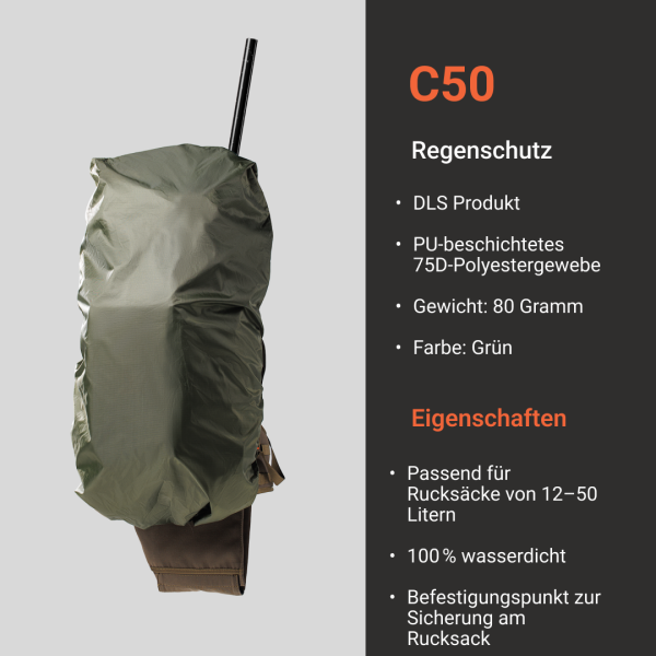 VORN Regenschutz C-50 Grün