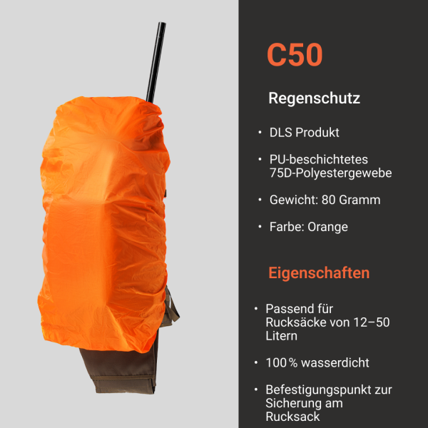 VORN Regenschutz C-50 Orange