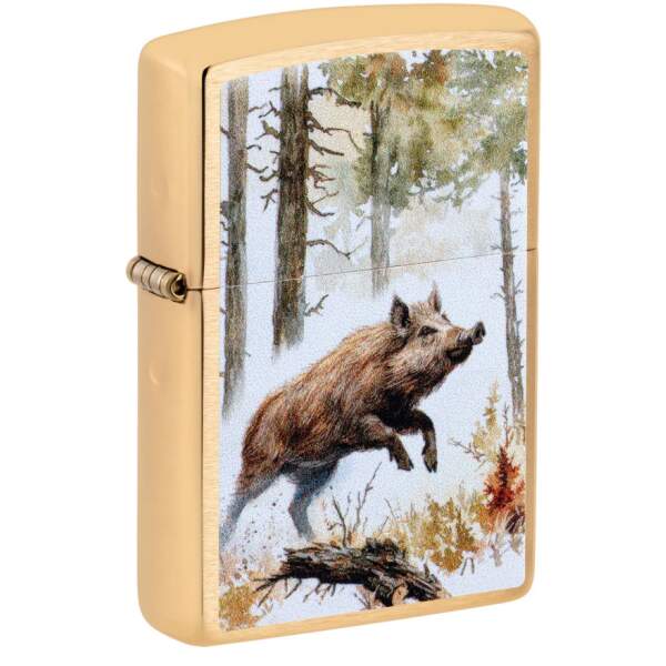 ZIPPO Sturmfeuerzeug Wildschwein