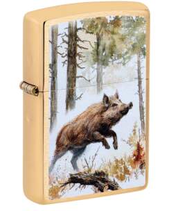 ZIPPO Sturmfeuerzeug Wildschwein