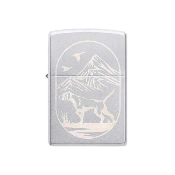 ZIPPO Sturmfeuerzeug Jagdhund