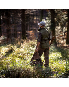 WALDKAUZ Lodenweste Herren "Tarnkauz"