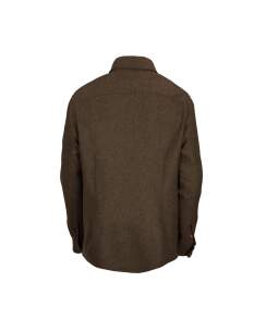 WALDKAUZ Merino-Lodenhemd "Grimbart", Braun New-Fit
